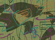 © neurostructure - Abstract image for printing. Picture for modern interiors. The picture is painted by hand on a tablet.