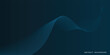 © HOSEN - The speed of digital technology connects blue green background, cyber nano information, abstract communication, future technology data innovation.