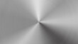 © Олег - Brushed metal texture background with circular stainless steel pattern, clean industrial surface for technology, product mockups and modern design.
