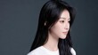 © 夫之 王 - Profile portrait of a woman with long black hair