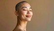 © Yshfrn - Serene Woman with Alopecia Smiling