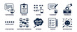 © cicok - Customer feedback and business satisfaction rating icon set