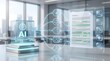 © Ani - Automated legal document review system featuring intelligent compliance auditing and contract verification in an enterprise workplace