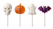 © PNG Lab - Halloween character lollipop candies on a stick