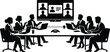 © Rezaul - Virtual Business Meeting Silhouette with Remote Team Video Conference and Online Collaboration