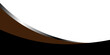 © Abd Syukur - Abstract elegant brown and silver wavy background with light blue accent line,