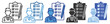 © Nakama - Health assessment icon set multiple style