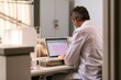 © Popelniushka - Data security and patient privacy: HIPAA compliant workflow in a modern clinic desk setup