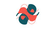 © wahidajakila - Colorful abstract shapes design element.