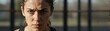 © SnapScape - Captures Close Portrait Of Adult Female To Finished Exercising In Midst Physical Activity As Evidenced By Glistening Skin Perspiration