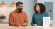 © perfectlab - Two colleagues discussing checklist document