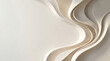 © MD - Abstract composition featuring elegant flowing layers of smooth beige and cream material creating soft organic curves in a minimalist architectural style with gentle studio light illumination