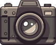 © Waleed - Minimalist Camera flat design icon vector
