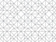 © Saif - Minimalist vector graphic illustration featuring a seamless geometric pattern composed of sharp intersecting black lines on a clean white background created for modern artistic wallpaper or profession