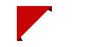 © Malik Hammad  - Red folded corner ribbon banner element for graphic design projects isolated on transparent background for elegant web page decoration with element designed professional PNG