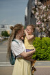 © ADDICTIVE STOCK - Mother and daughter enjoying a sunny day outdoors