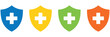 © welcome saiful - Prevention Icon Representing Safety Protection Risk Reduction Healthcare and Security Symbol vector design