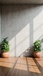 © Alexander Chaykin - Modern Minimalist Empty Room Mockup
