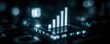 © wpw - Macro economic data visualized on a tech server integrating social dynamics with smart industrial engineering and component stamping to optimize cost.
