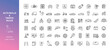 © tettygreen - Auto Skills and Traffic Rules Line Icons
