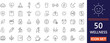 © suraiya - Wellness line icon set for mindfulness, meditation, sleep, health, relaxation, fitness, self care and more  icon .