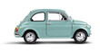 © Soho A studio - Blue retro toy car isolated on white or transparent background