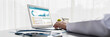 © InfiniteFlow - Spreadsheet document information financial startup concept. data and graphs in spreadsheet documents for online analysis project dashboard accounting digital brisk