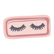 © nikagraphic - Sleeping Eye Mask Beauty Icon Illustration
