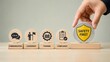 © emwe studio - Corporate management strategy for workplace safety culture highlighting communication leadership training and compliance core values