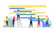 © basilia - Diverse team working on a project timeline