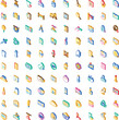 © sevector - Collection of isometric colorful icons presenting various objects, symbols, and concepts suitable for infographic design, web elements, and modern digital illustrations