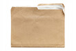 © Ahmed - Old Crumpled Manila Folder with White Papers