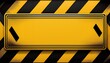 © Sylvia - yellow and black striped construction barrier warning sign