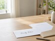 © milanchikov - Documentos sobre el futuro familiar sobre una mesa de trabajo en un ambiente moderno