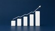 © SG- design - business growth graph with rising arrow, successful strategy