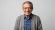 © BlackBridge Media - Smiling Senior Man Portrait in Casual Cardigan