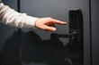 © Serhii - Modern smart lock system in use by professional