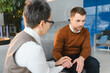 © Serhii - Psychologist comforting sad client during therapy session