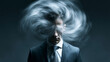 © BlackBridge Media - Businessman with Spinning Hair Motion Blur