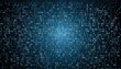 © angelina - Digital matrix of glowing binary code on a dark, futuristic background