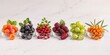 © Robert Anto - Rare Berry Assortment Banner With Colorful Fresh Fruit