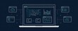 © wpw - technology manages software screen laptop workflow business and platform across performance business systems
