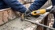 © Alexandr - Concrete Formwork Detail During Bridge Pier Pour