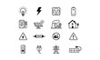 © Naznin - Set of diverse electricity and energy icons for presentations, websites, and educational materials