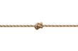 © Michael - Rope with strong knot symbolising connection, teamwork, and reliability on a transparent background