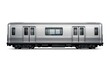 © Rawpixel.com - Silver subway train car isolated on white background, side view