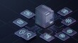 © Ani - Enterprise content management system displaying digital document workflow automation and secure data archiving