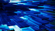 © Marcos Osorio/Stocksy - Exploring abstract technology data background with person silhouette