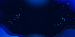 © Dayatulfadly - Futuristic Dark Blue Technology Background with Digital Circuit Lines and Abstract Blue Waves