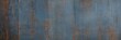 © Syed  Haseeb Jan - Rusty blue metal texture with weathered paint and corrosion background